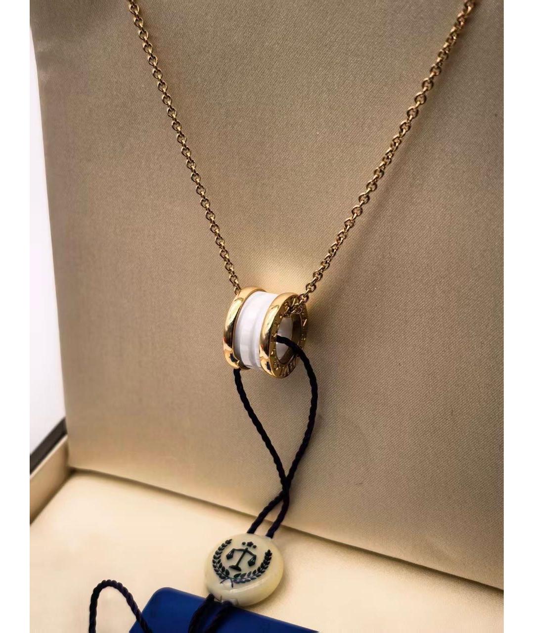 BVLGARI Золотая подвеска из розового золота, фото 3