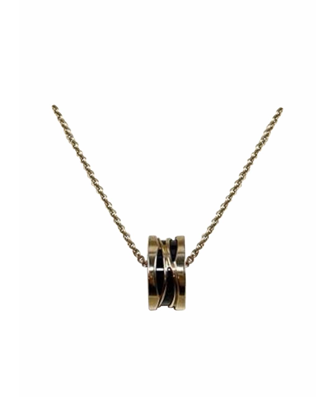 BVLGARI Золотая подвеска из розового золота, фото 1