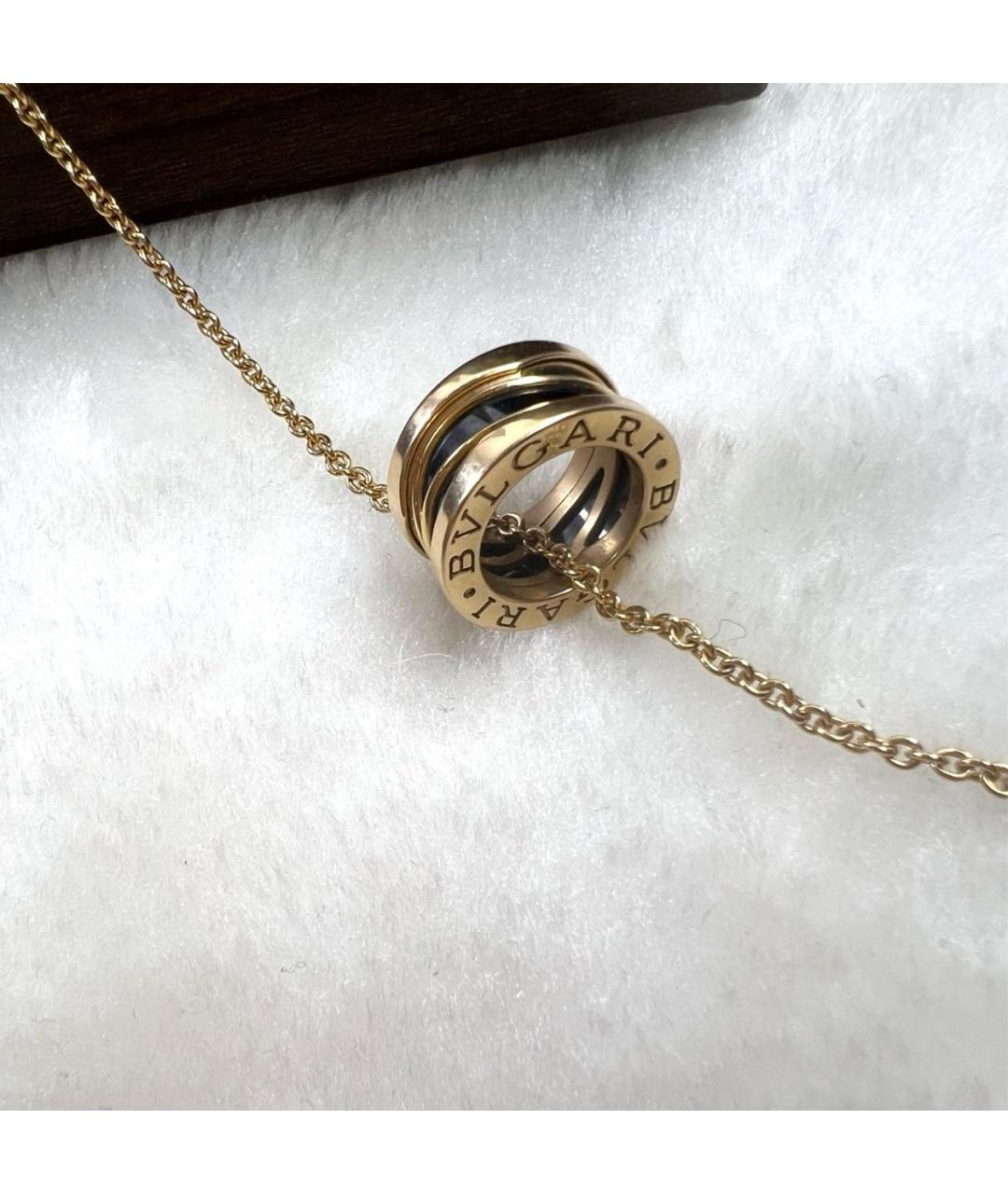 BVLGARI Золотая подвеска из розового золота, фото 3