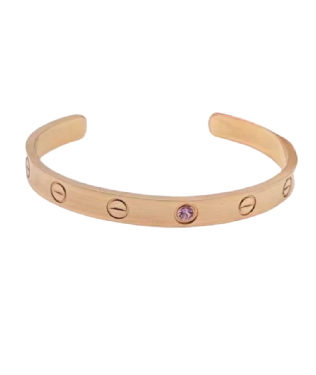 CARTIER Золотой браслет из розового золота, фото 5