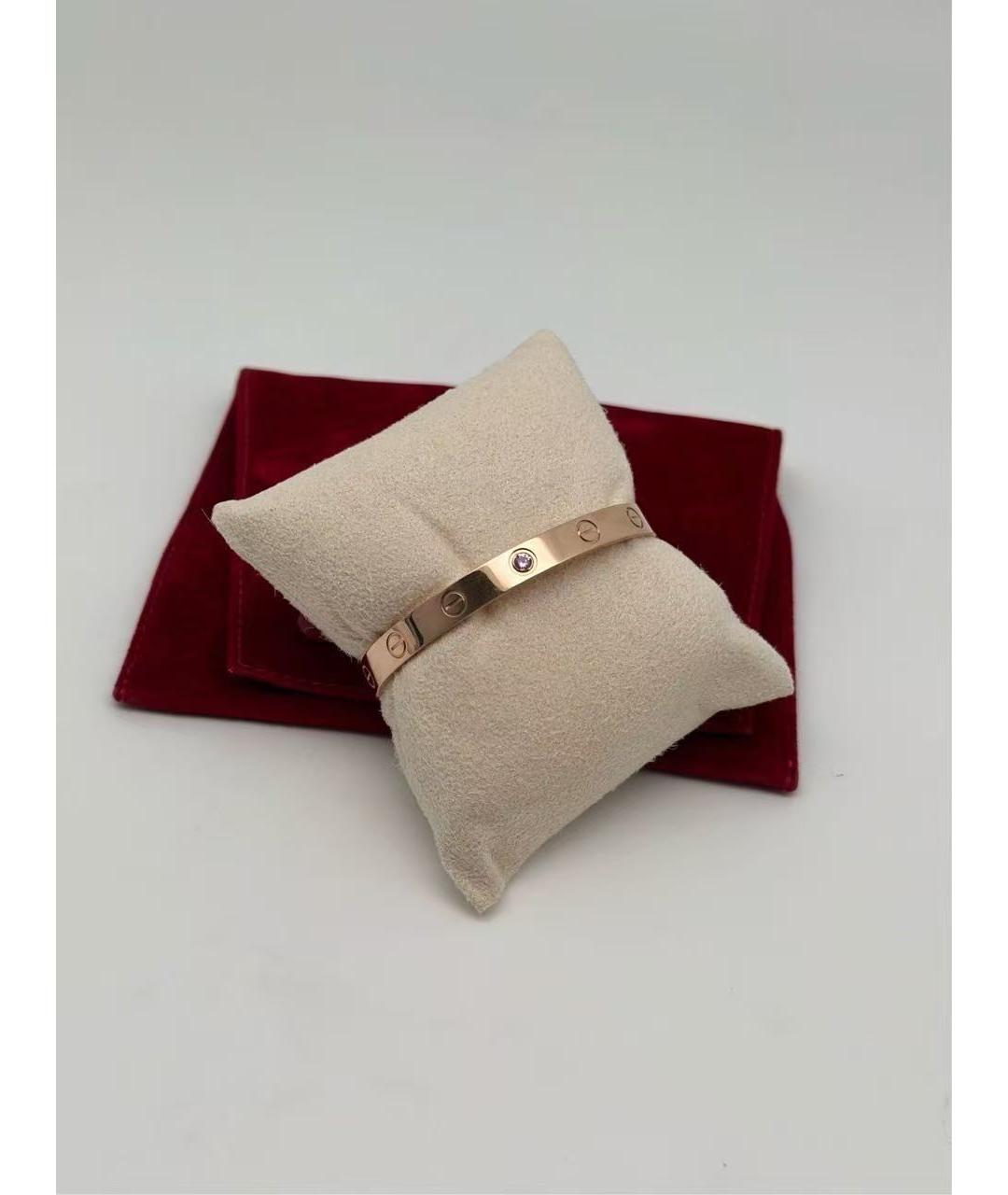 CARTIER Золотой браслет из розового золота, фото 4
