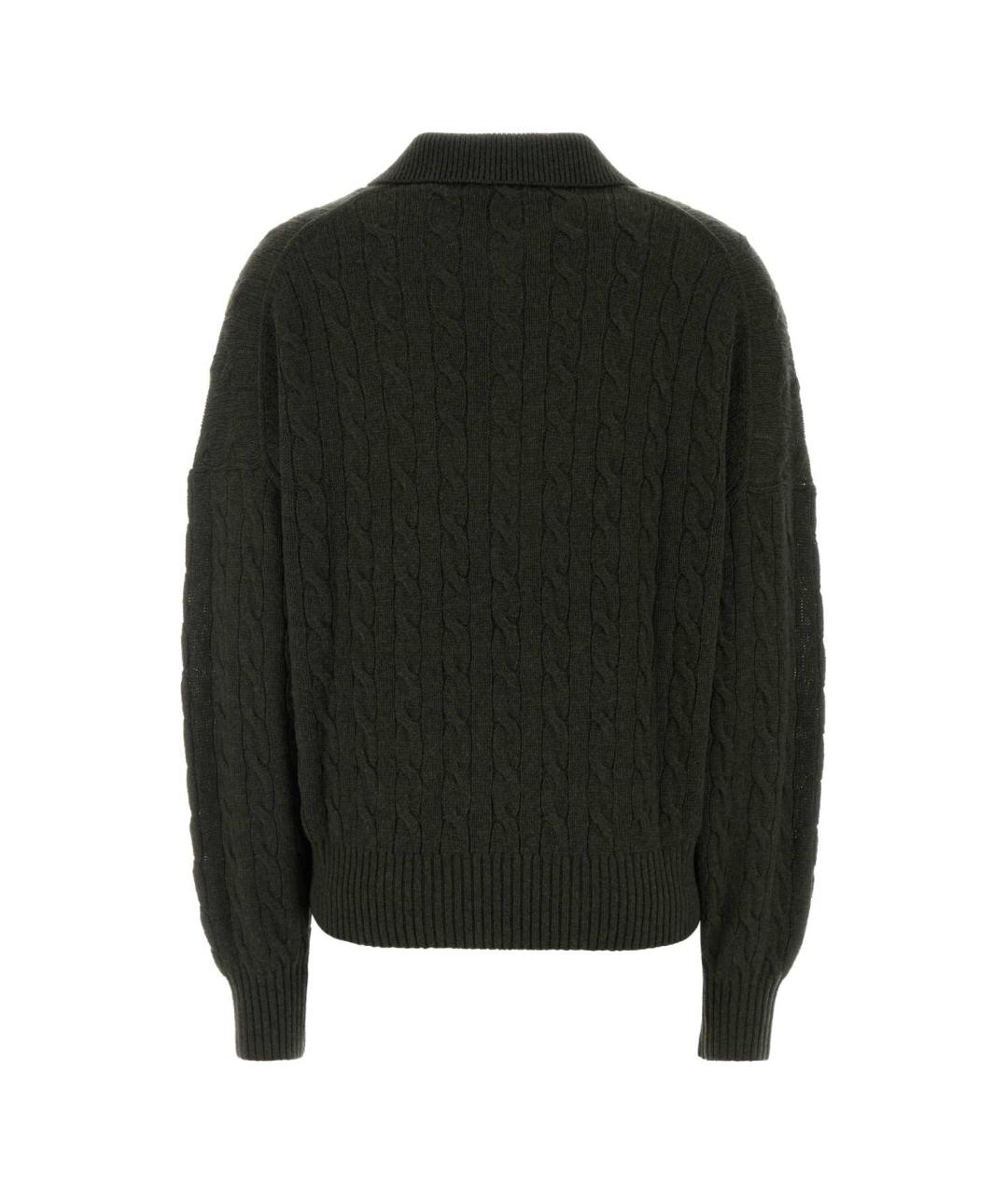 POLO RALPH LAUREN Зеленый кашемировый джемпер / свитер, фото 2