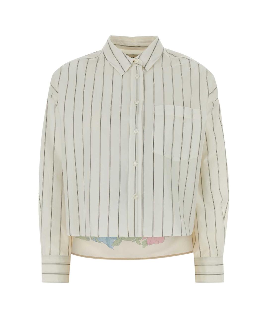 WEEKEND MAX MARA Мульти хлопковая рубашка, фото 1