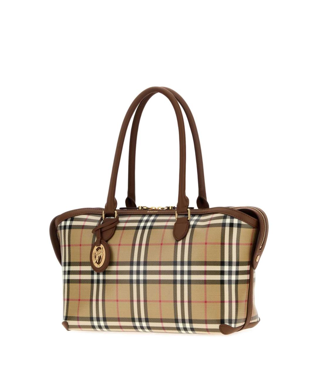BURBERRY Мульти хлопковая сумка тоут, фото 2