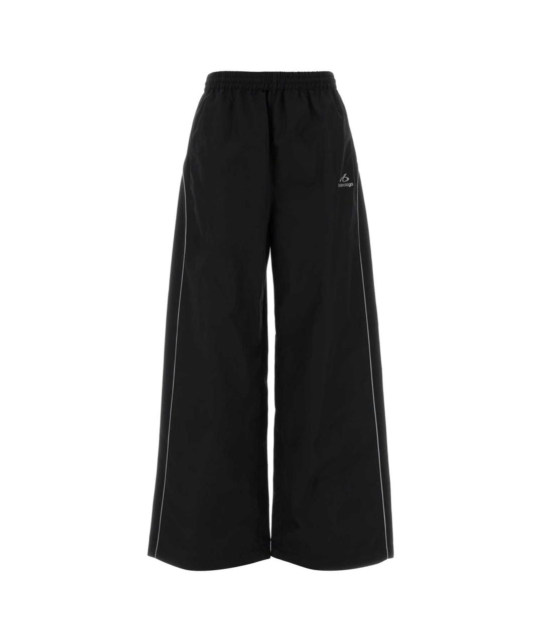BALENCIAGA Черные брюки широкие, фото 1