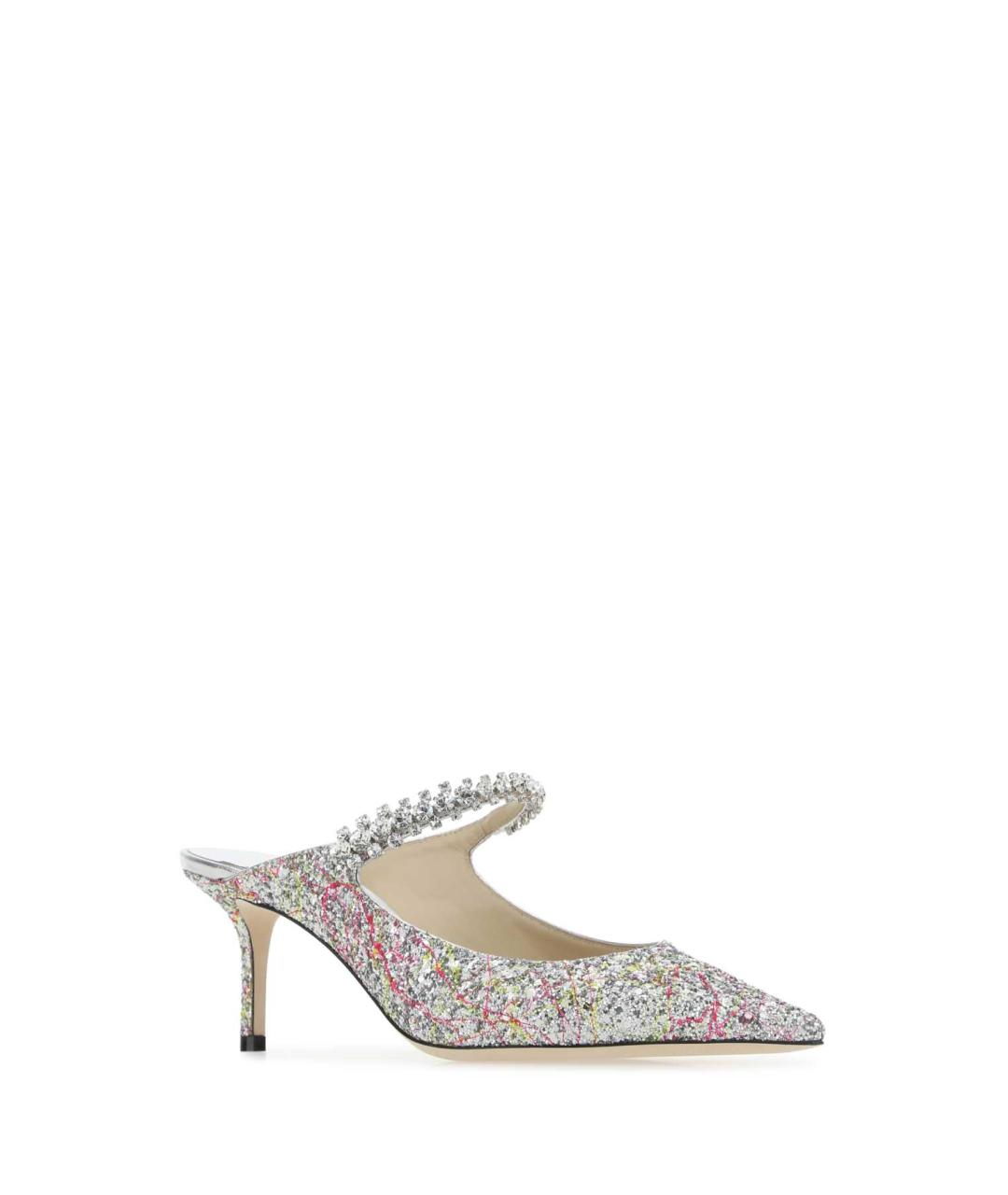 JIMMY CHOO Мульти кожаные мюли, фото 2