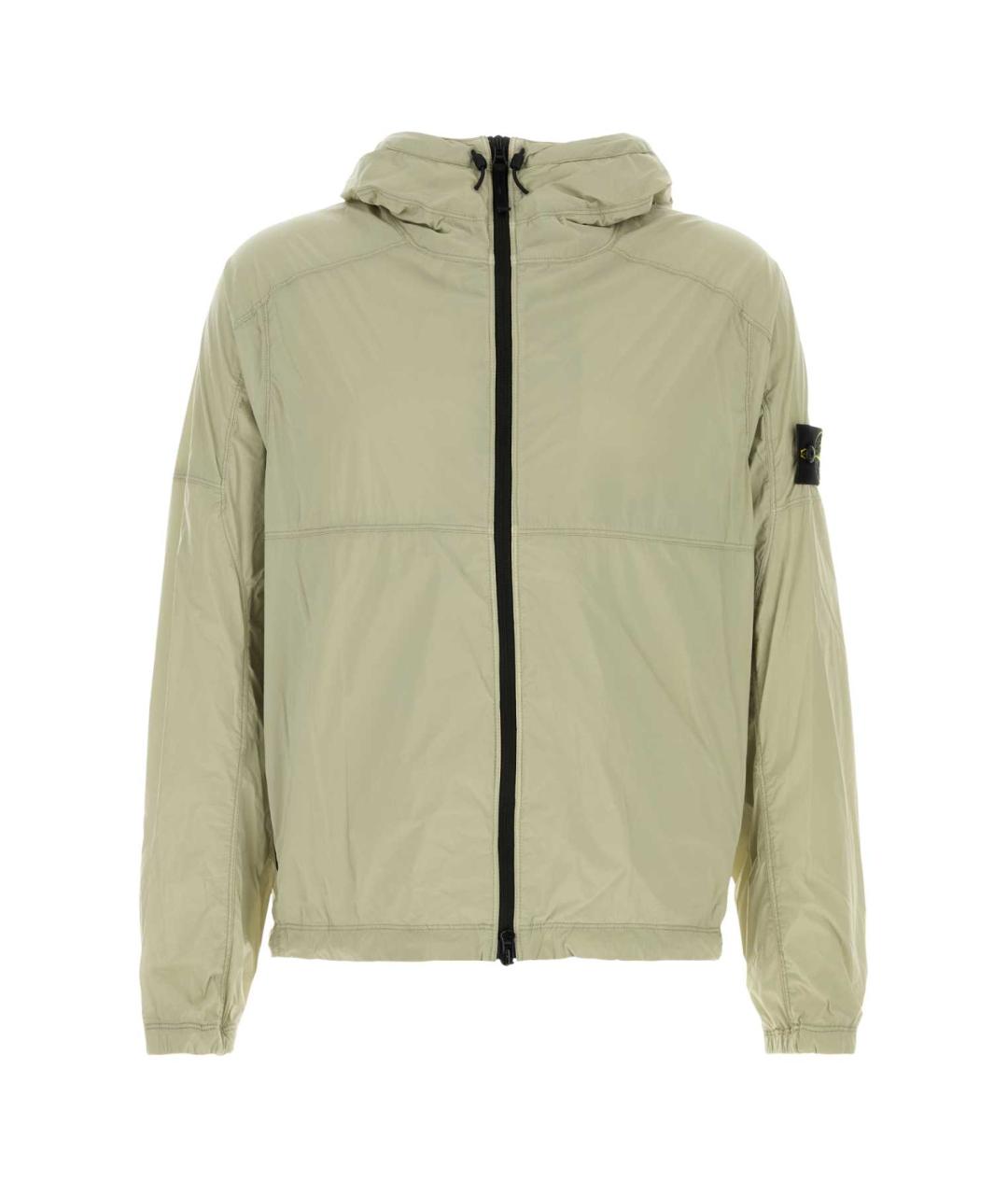STONE ISLAND Зеленая полиамидовая куртка, фото 1