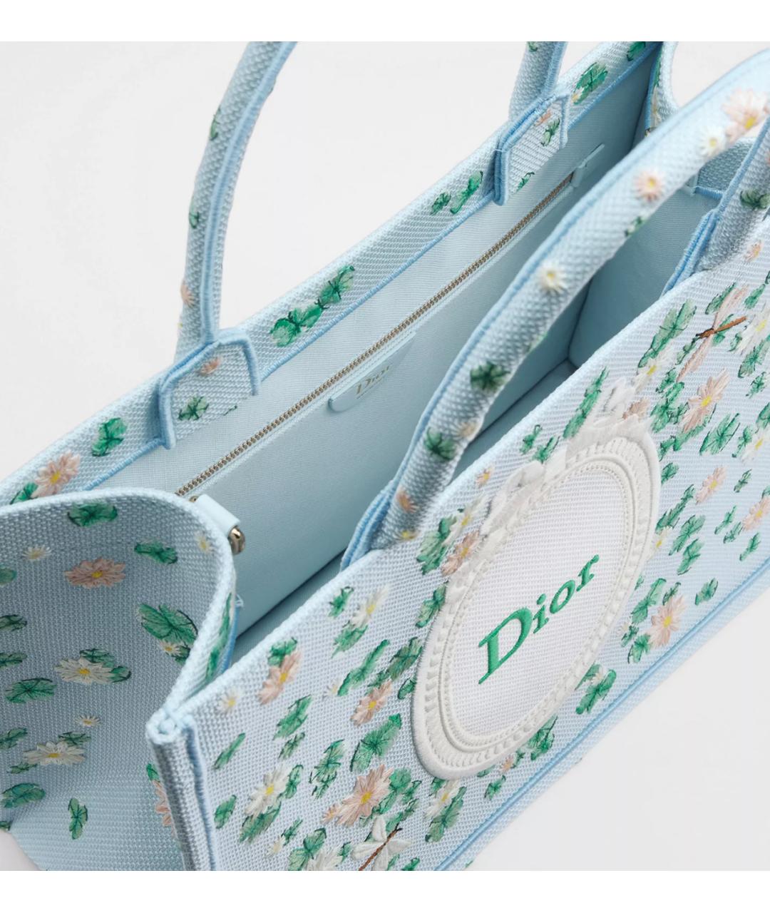 CHRISTIAN DIOR Мульти тканевая сумка тоут, фото 3
