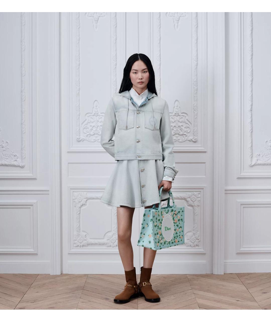 CHRISTIAN DIOR Мульти тканевая сумка тоут, фото 5