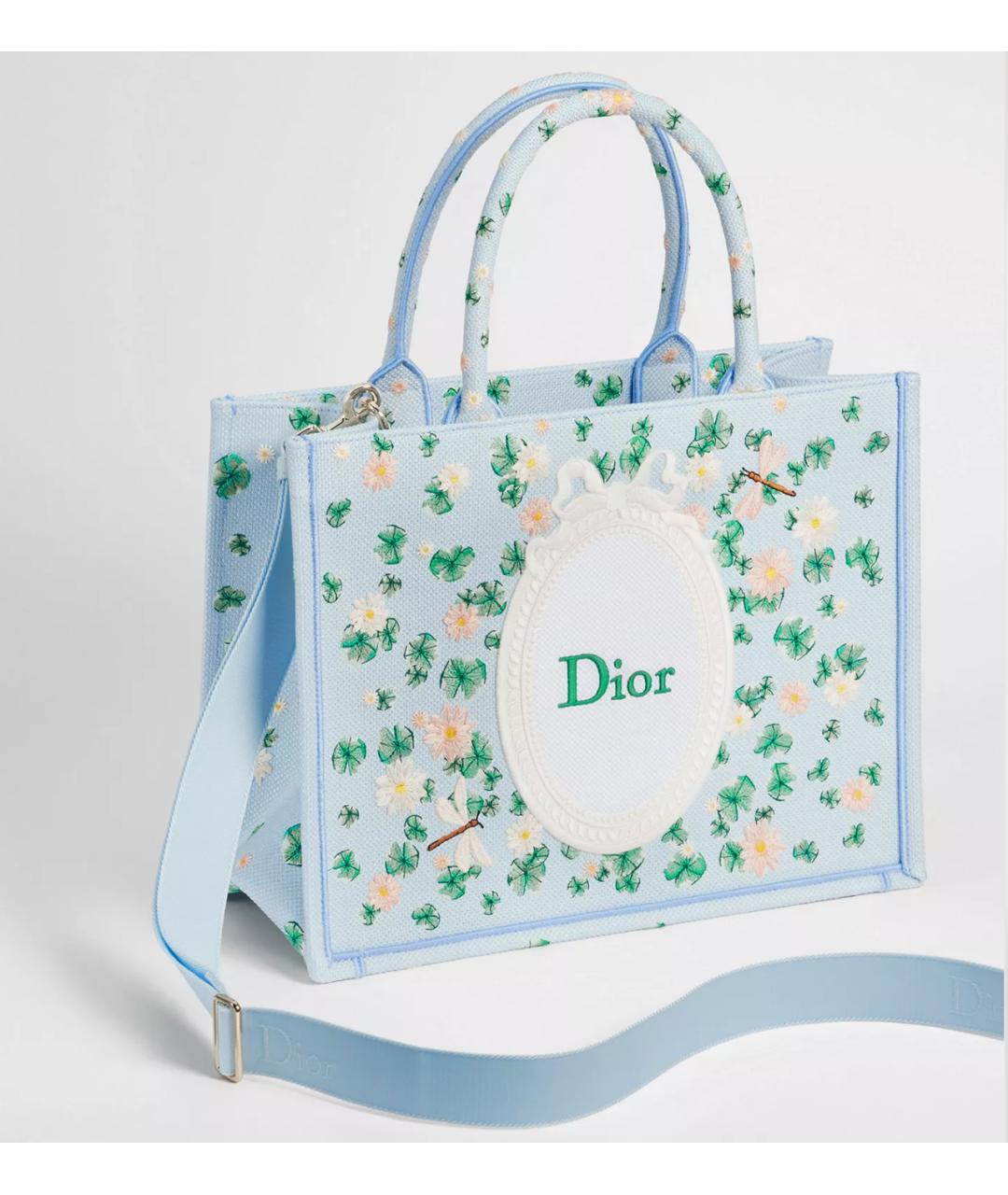 CHRISTIAN DIOR Мульти тканевая сумка тоут, фото 4