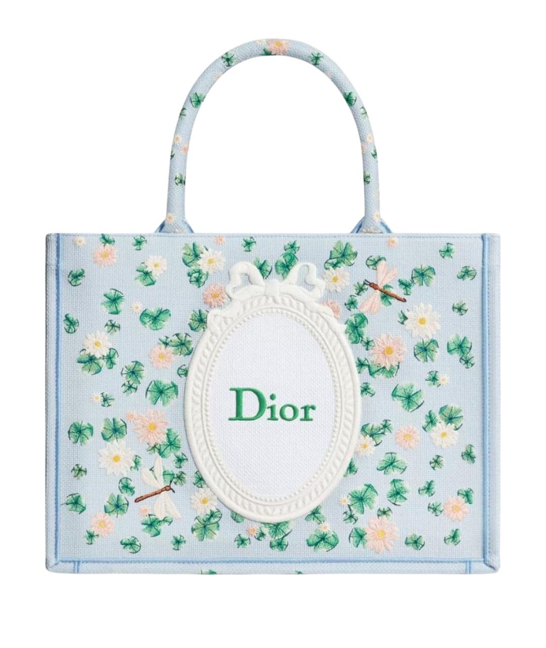 CHRISTIAN DIOR Мульти тканевая сумка тоут, фото 1