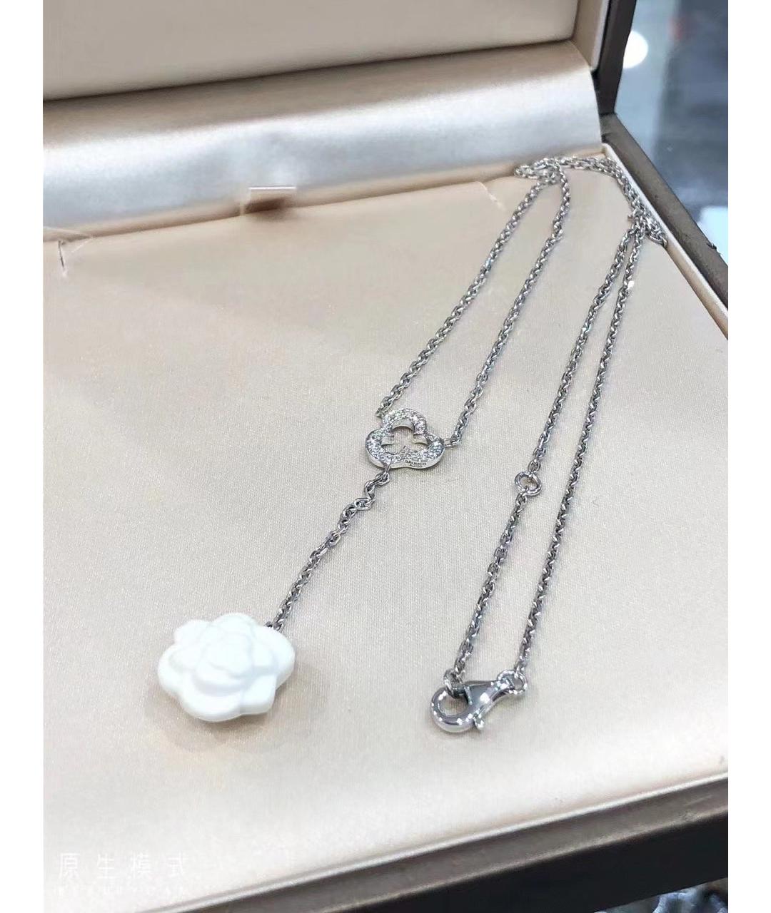 CHANEL Серебряное колье из белого золота, фото 2