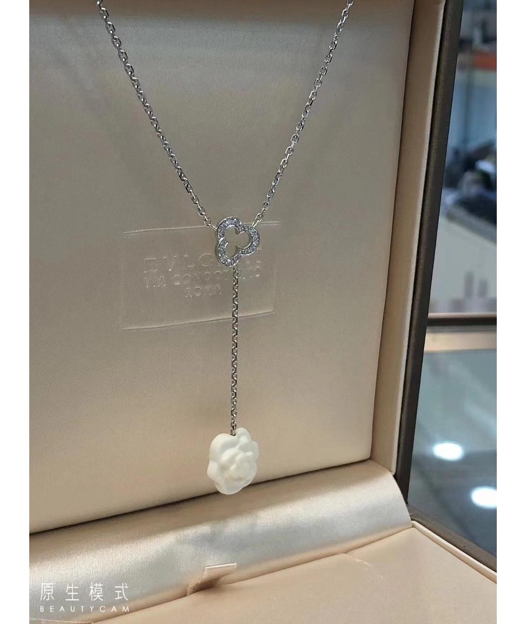 CHANEL Серебряное колье из белого золота, фото 5