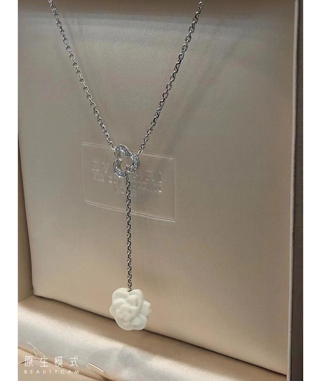 CHANEL Серебряное колье из белого золота, фото 6