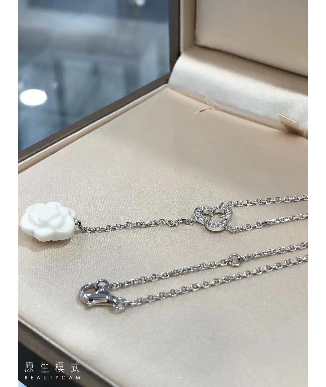 CHANEL Серебряное колье из белого золота, фото 3