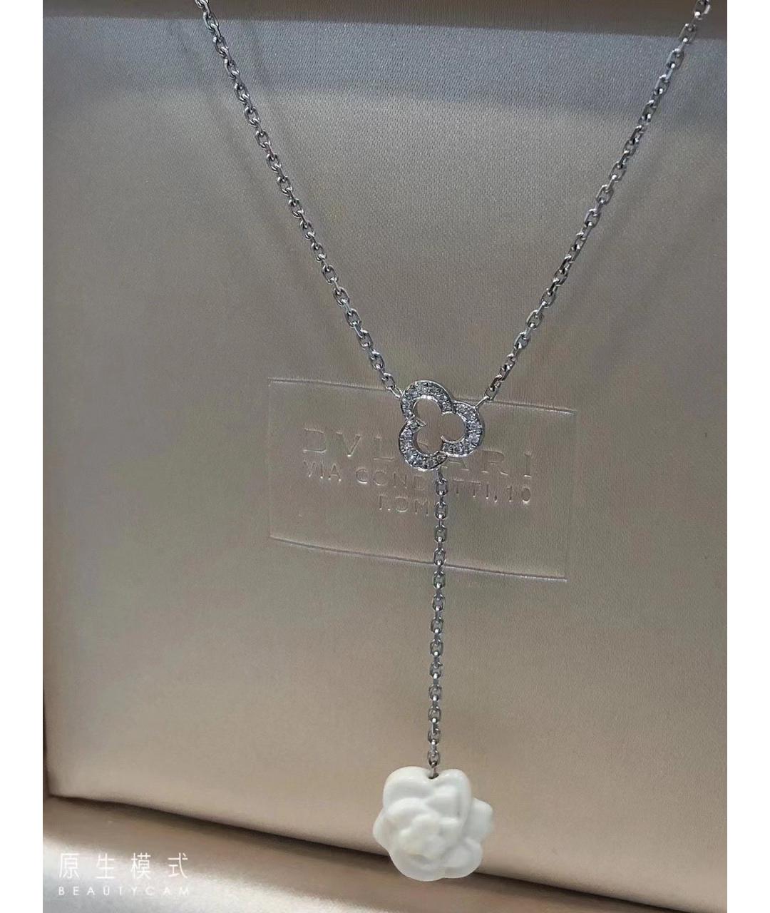 CHANEL Серебряное колье из белого золота, фото 7