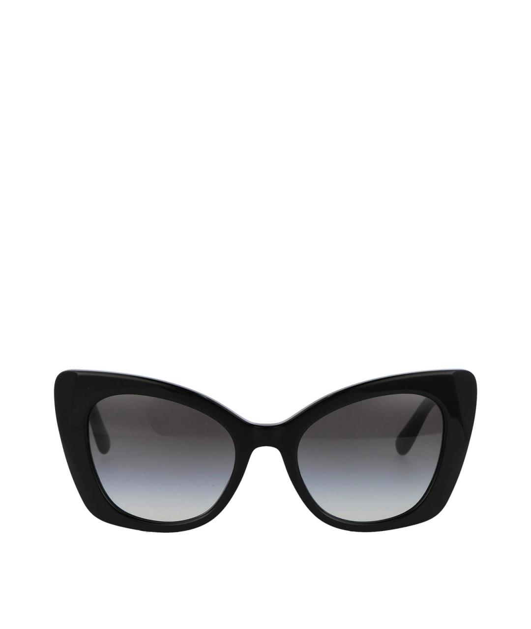 DOLCE&GABBANA Черные солнцезащитные очки, фото 1