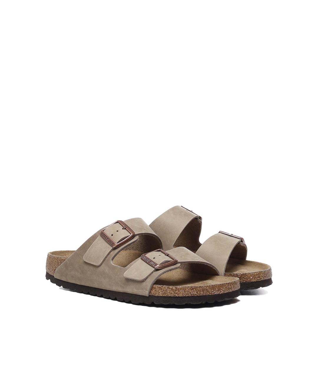 BIRKENSTOCK Коричневые сандалии, фото 3
