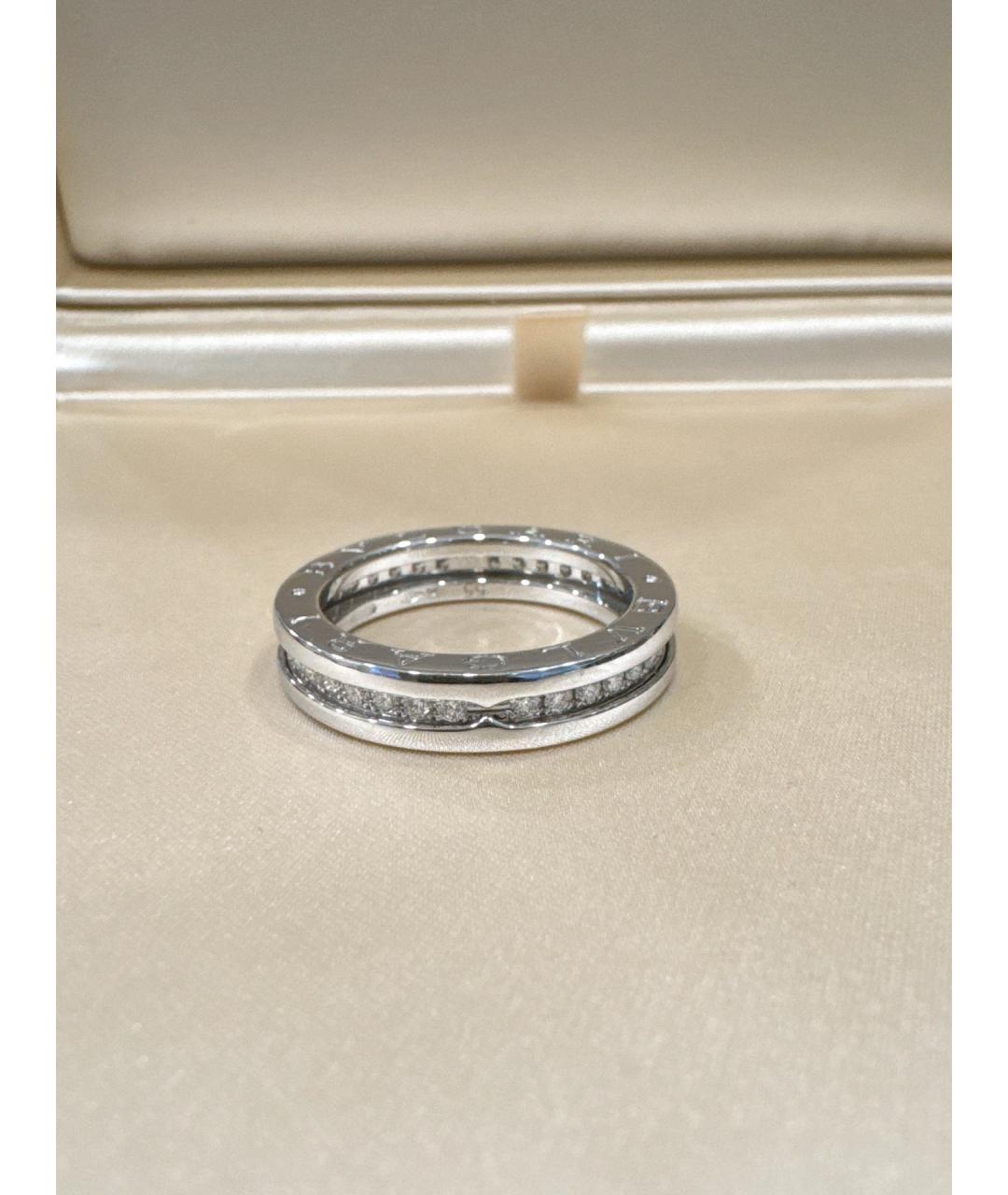 BVLGARI Серебряное кольцо из белого золота, фото 2