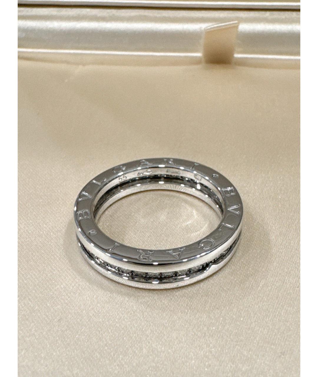 BVLGARI Серебряное кольцо из белого золота, фото 4