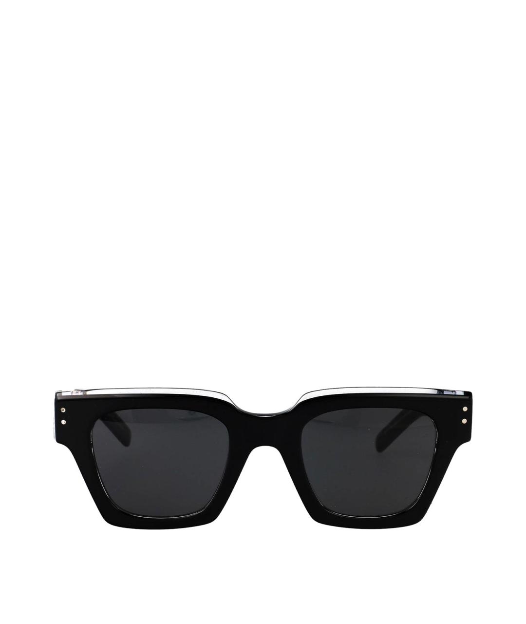 DOLCE&GABBANA Черные солнцезащитные очки, фото 1