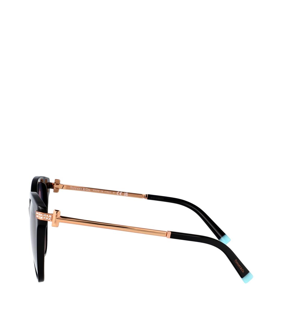 TIFFANY&CO Черные солнцезащитные очки, фото 3
