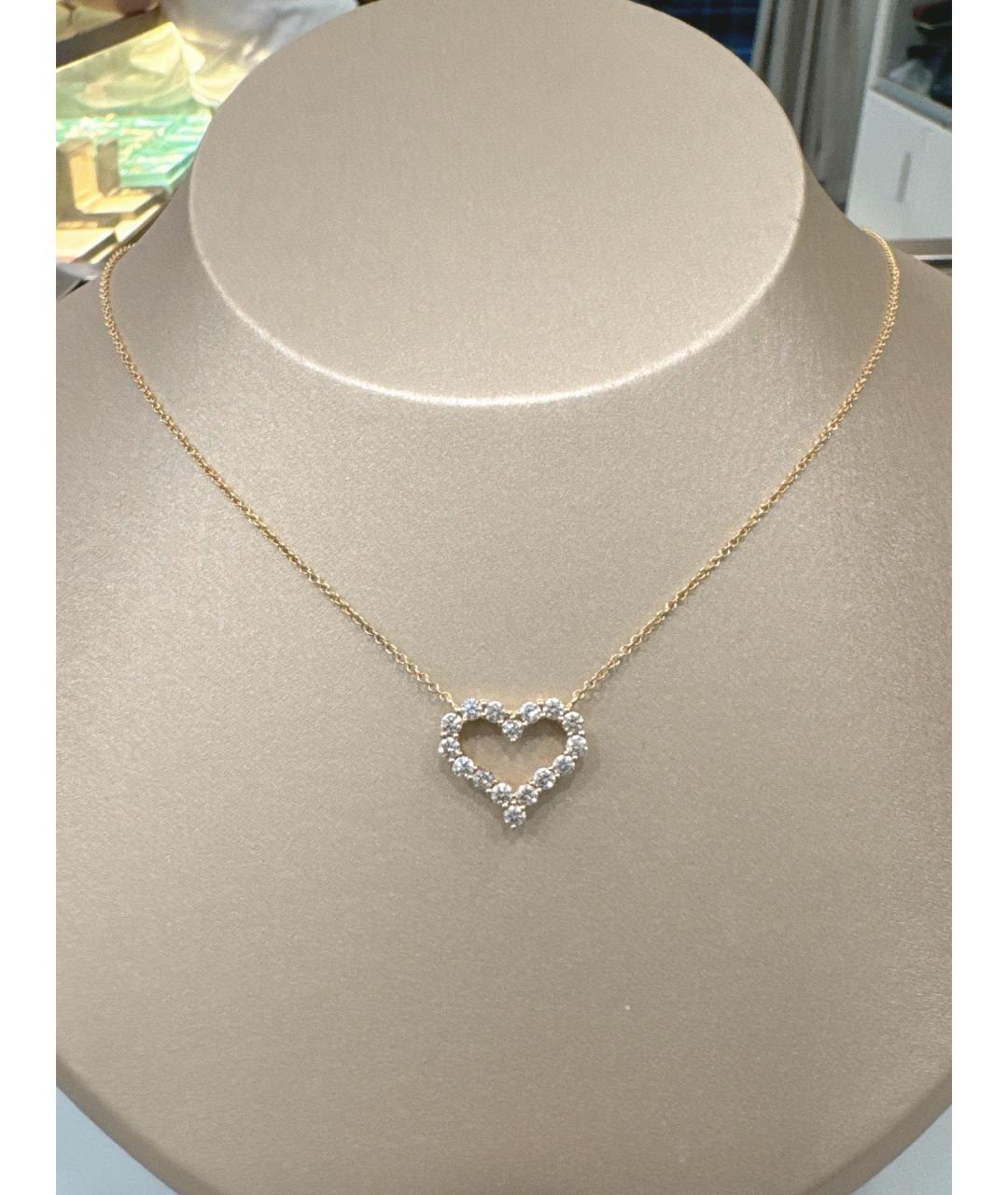 TIFFANY&CO Золотая подвеска из розового золота, фото 2