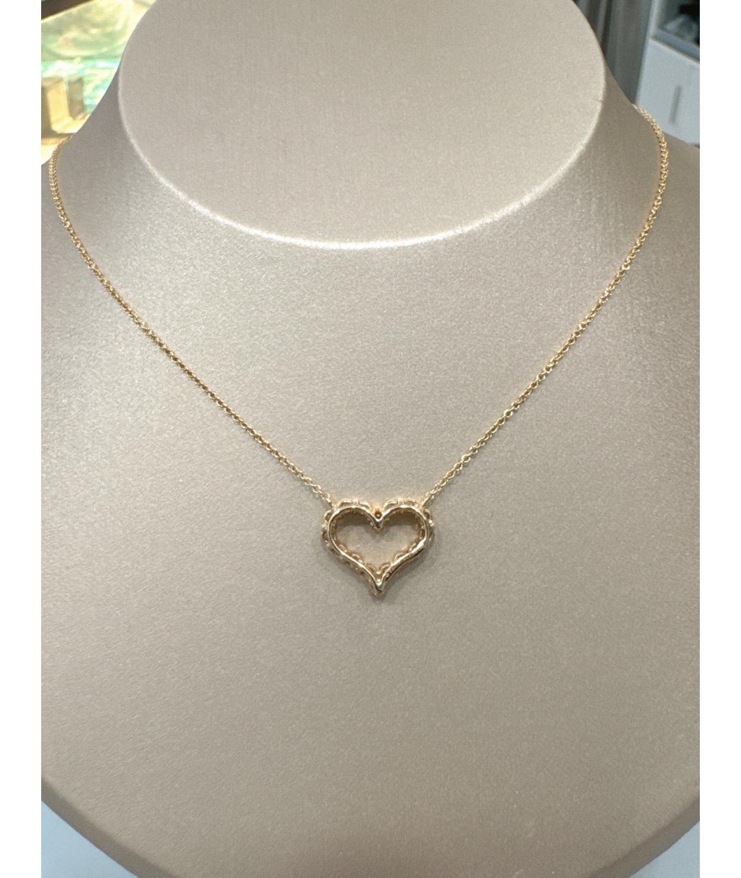 TIFFANY&CO Золотая подвеска из розового золота, фото 4