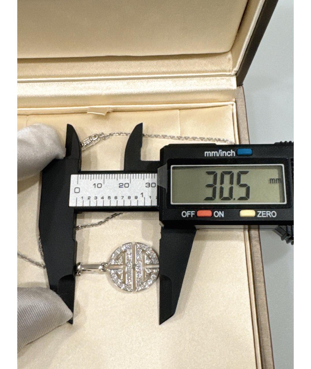 CARTIER Серебряная подвеска из белого золота, фото 6
