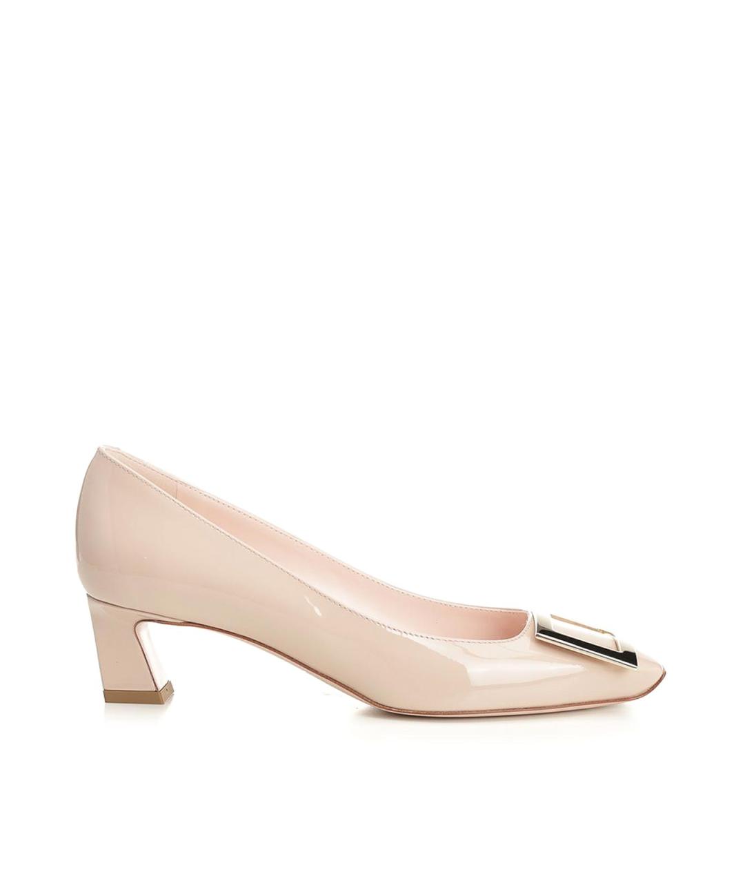 ROGER VIVIER Бежевые кожаные туфли, фото 1