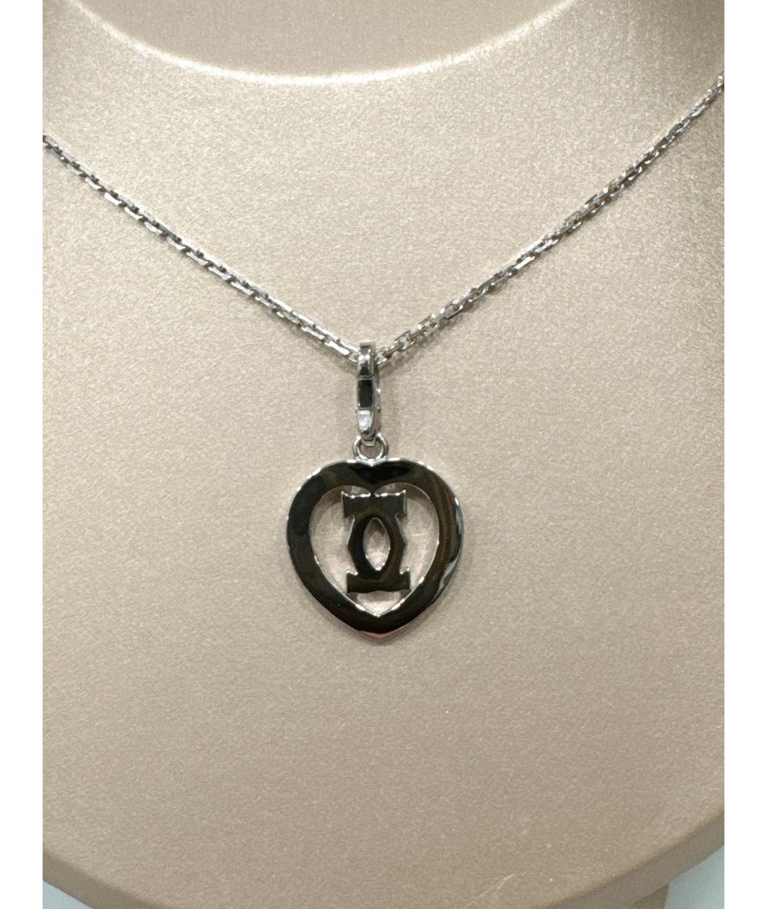 CARTIER Серебряная подвеска из белого золота, фото 4