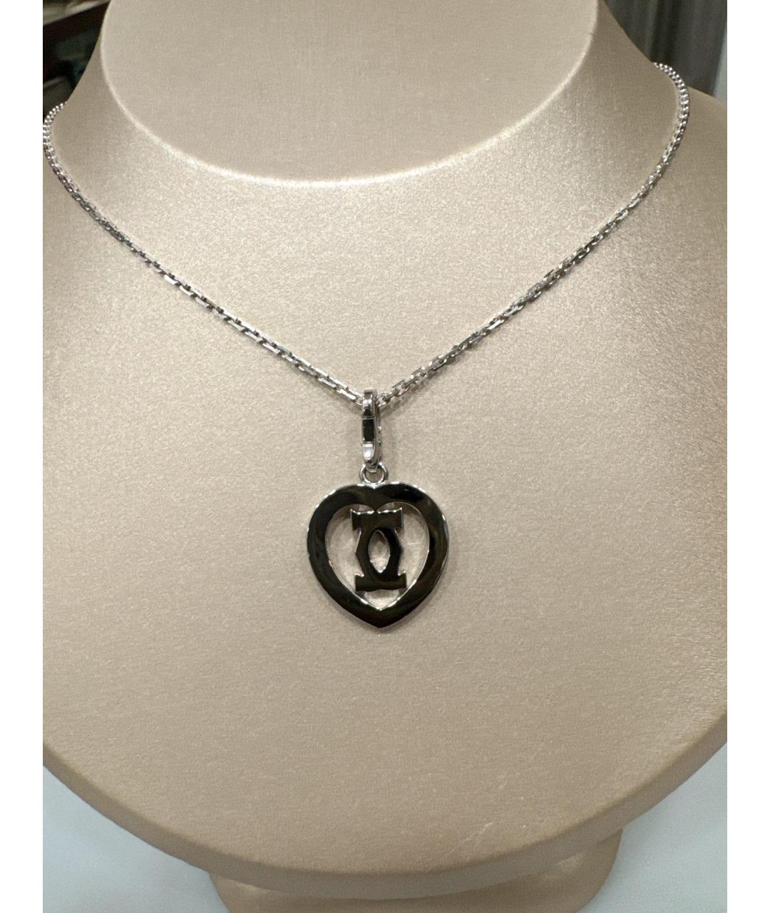 CARTIER Серебряная подвеска из белого золота, фото 3