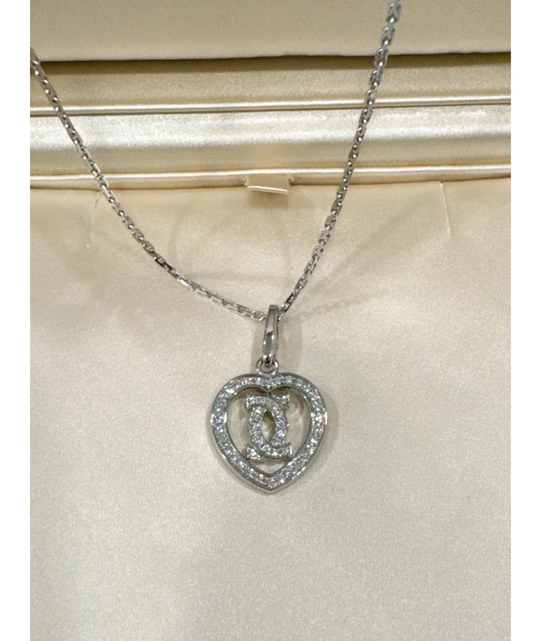 CARTIER Серебряная подвеска из белого золота, фото 5