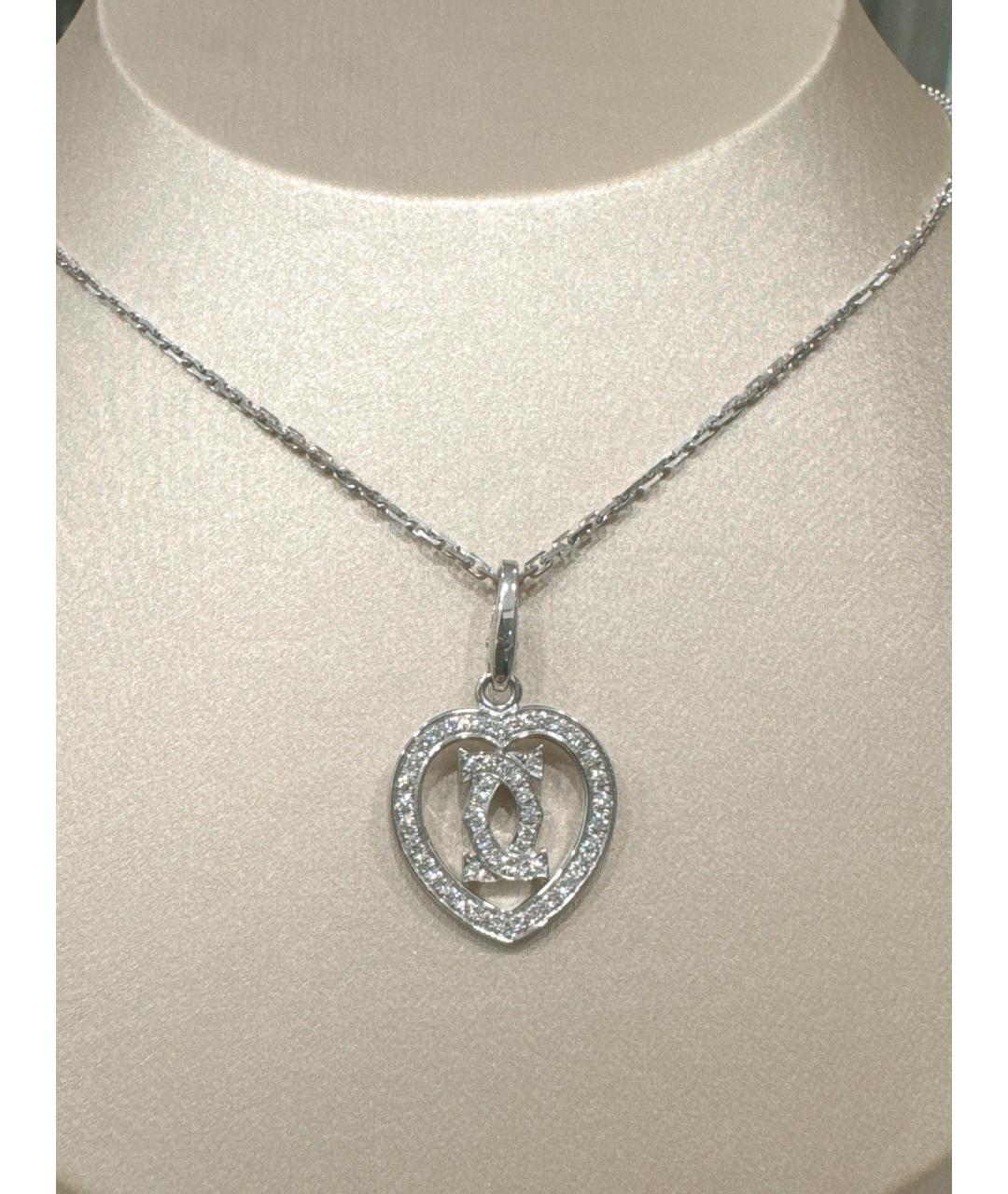 CARTIER Серебряная подвеска из белого золота, фото 2