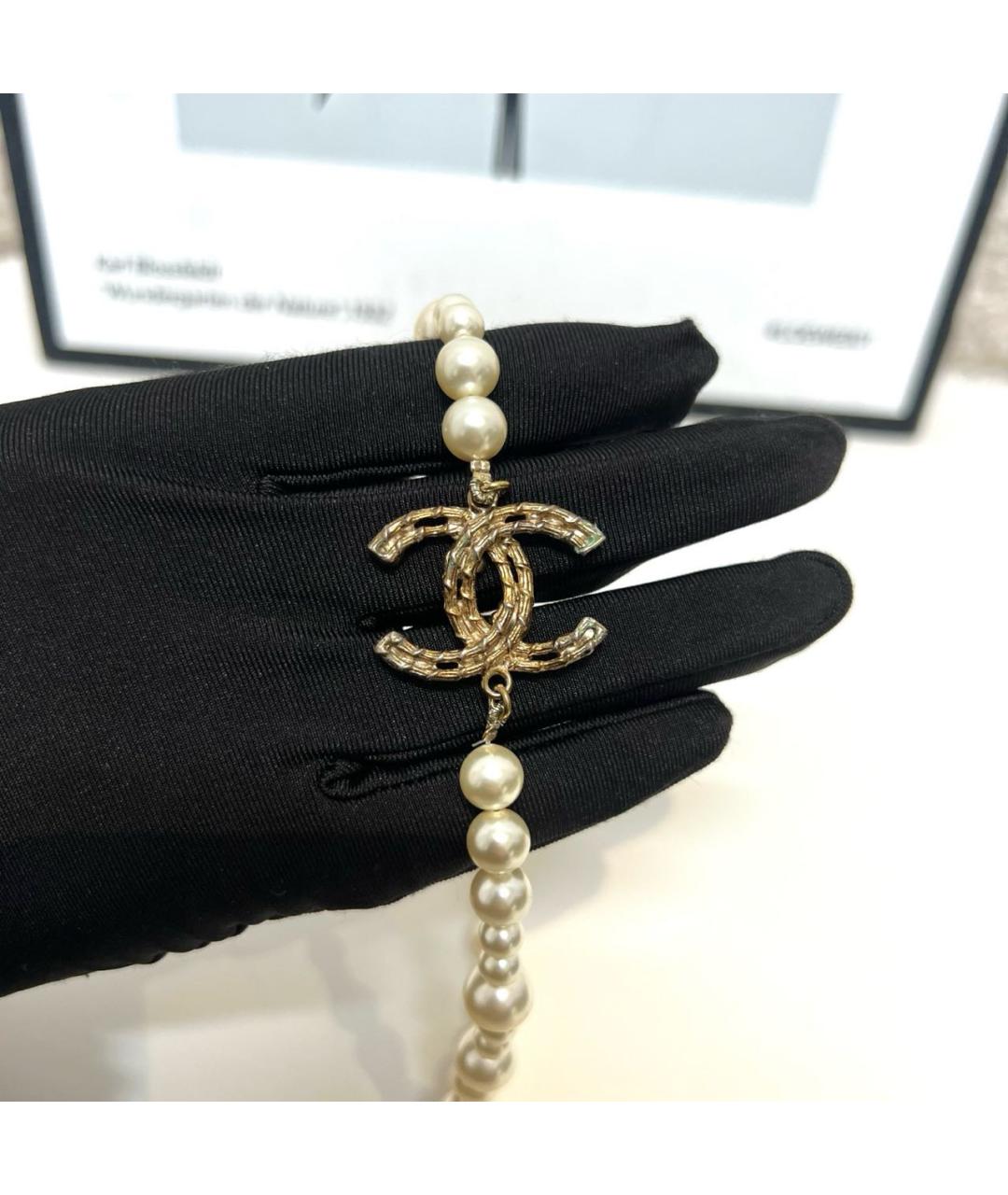 CHANEL Золотое колье, фото 4