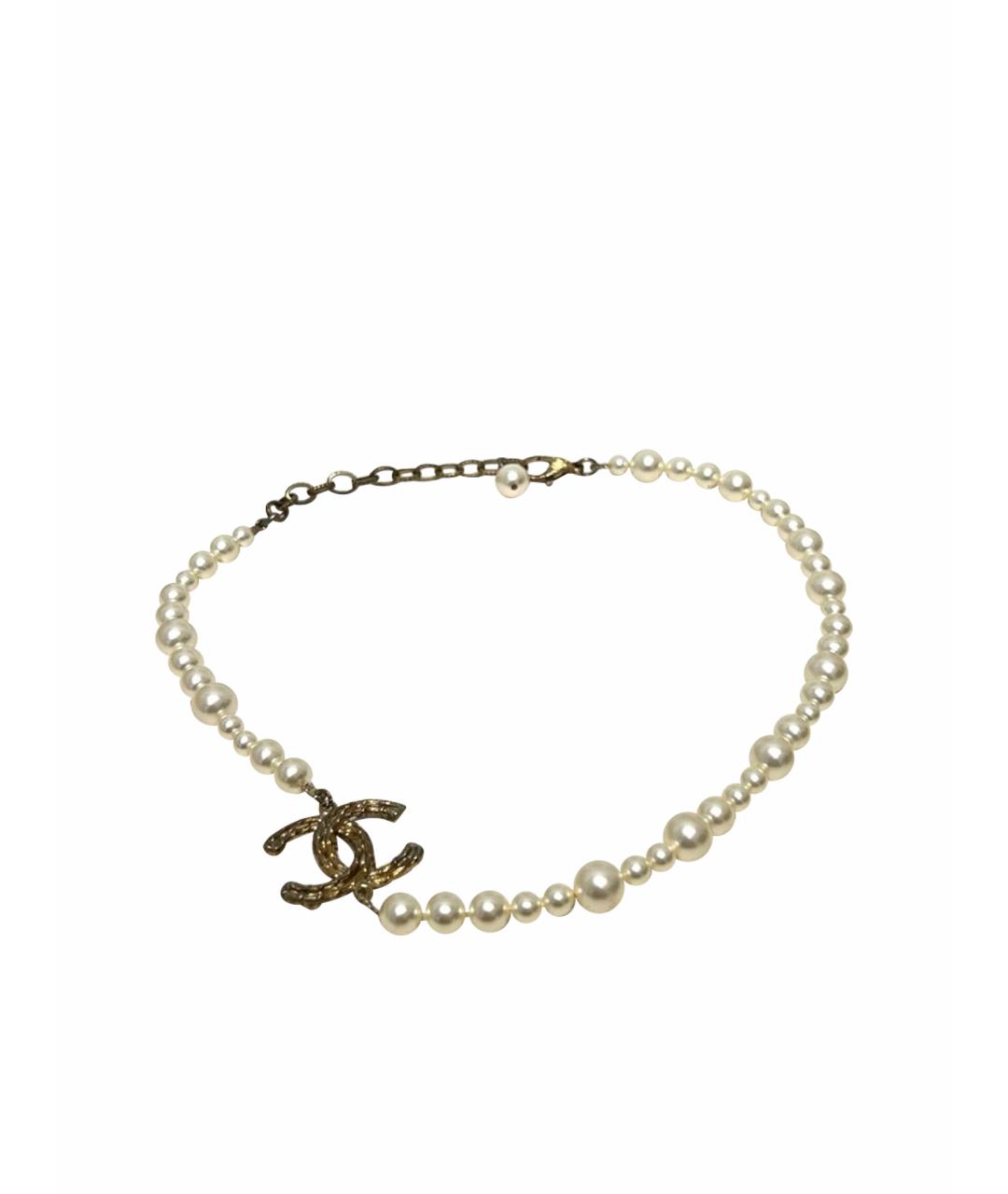 CHANEL Золотое колье, фото 1