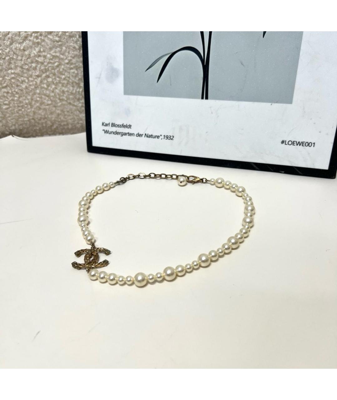 CHANEL Золотое колье, фото 3