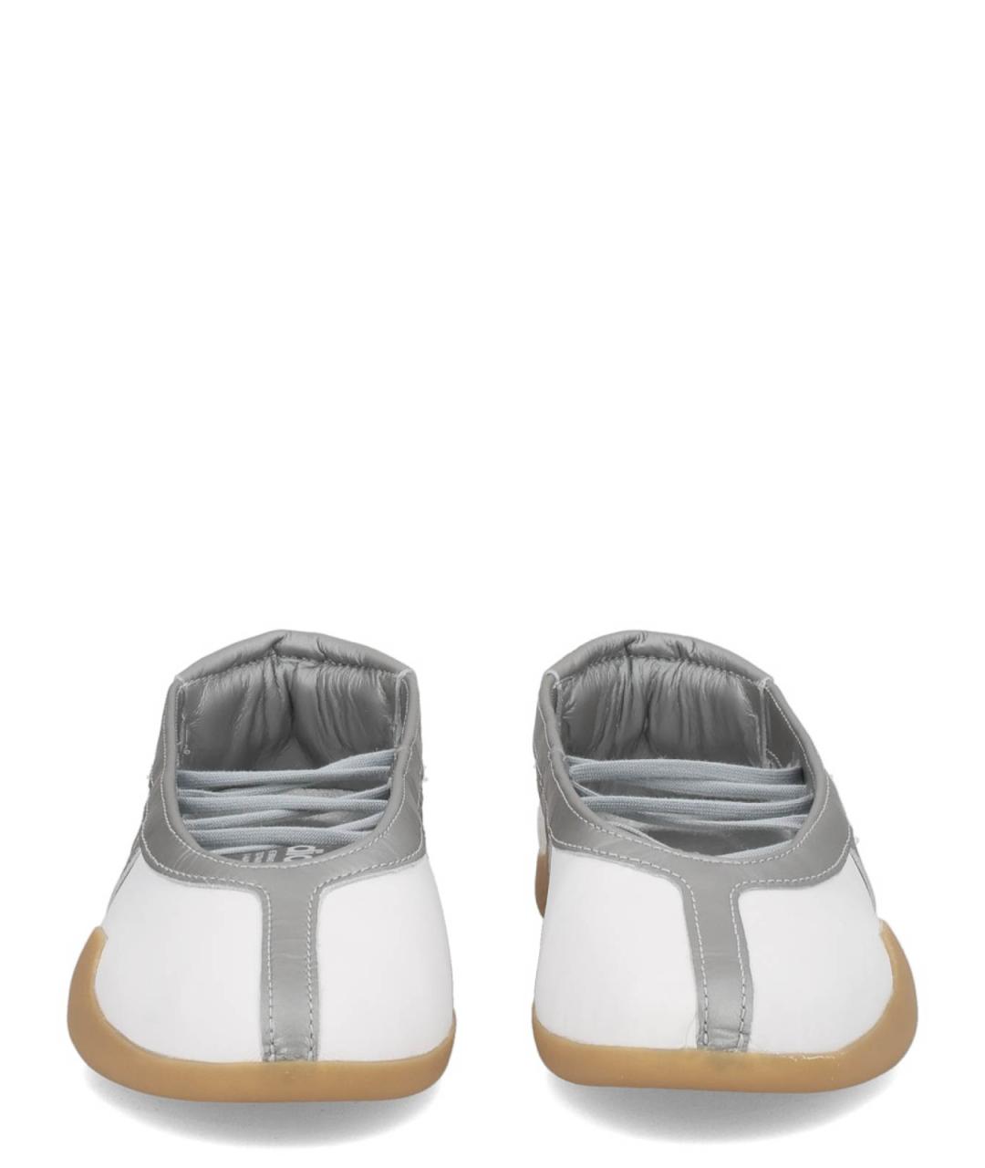 ADIDAS Белые кожаные балетки, фото 4