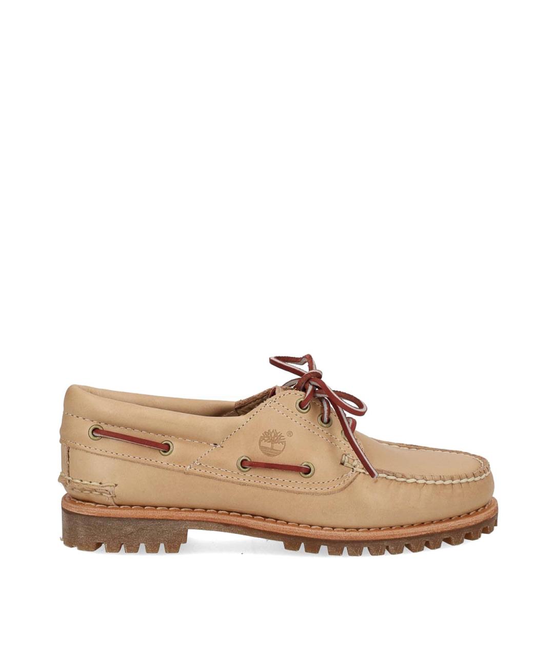 TIMBERLAND Бежевые кожаные лоферы, фото 1