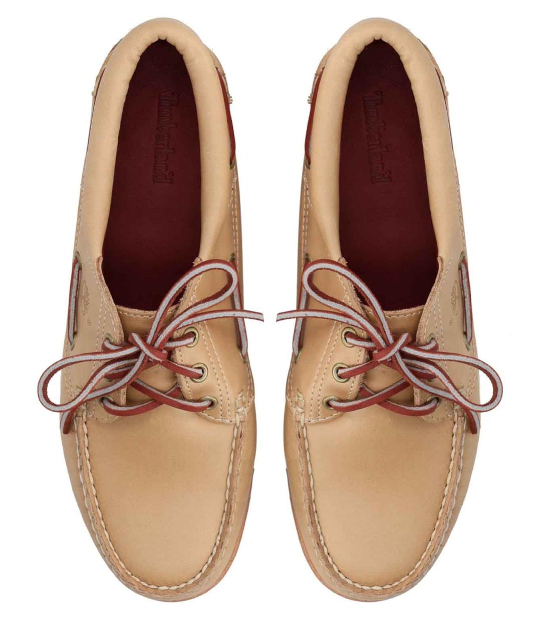 TIMBERLAND Бежевые кожаные лоферы, фото 5