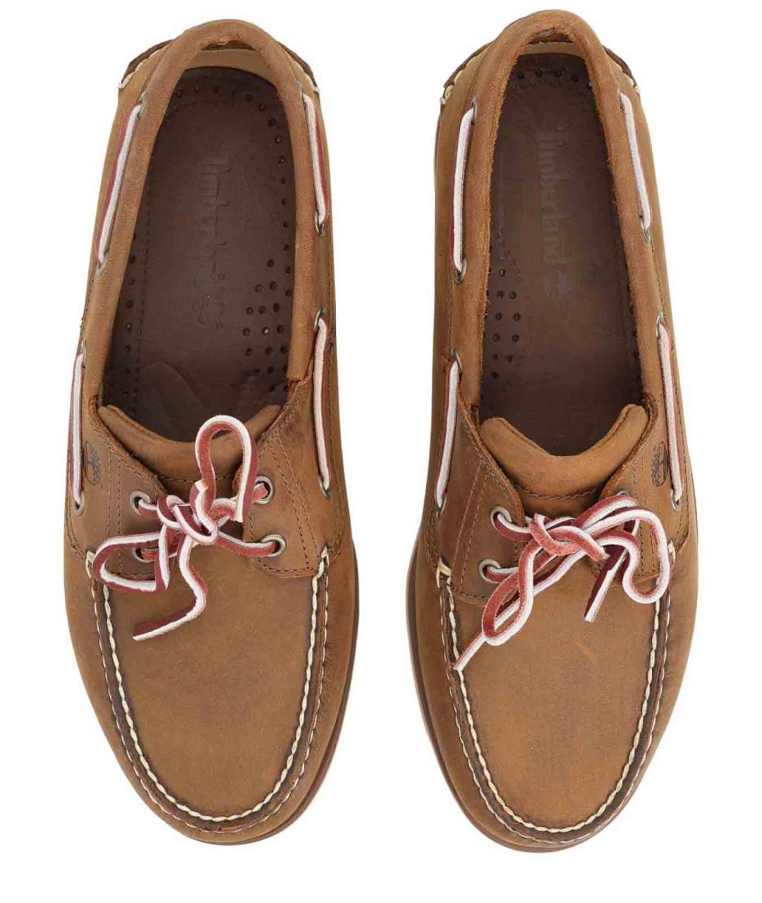 TIMBERLAND Коричневые кожаные мокасины, фото 5