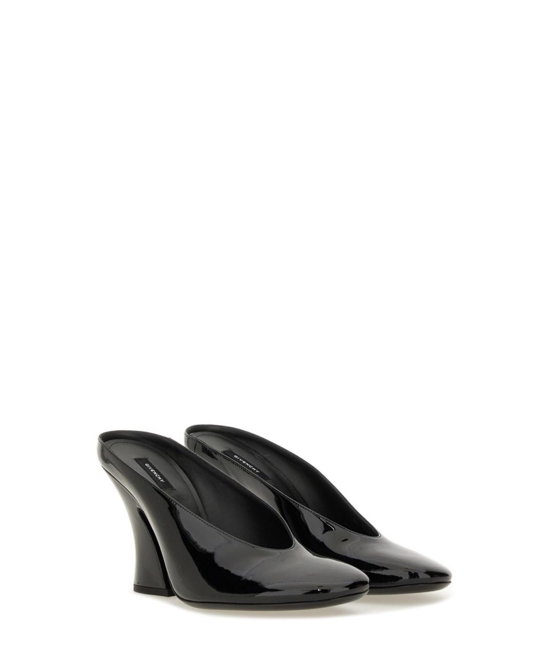 GIVENCHY Черные кожаные туфли, фото 2
