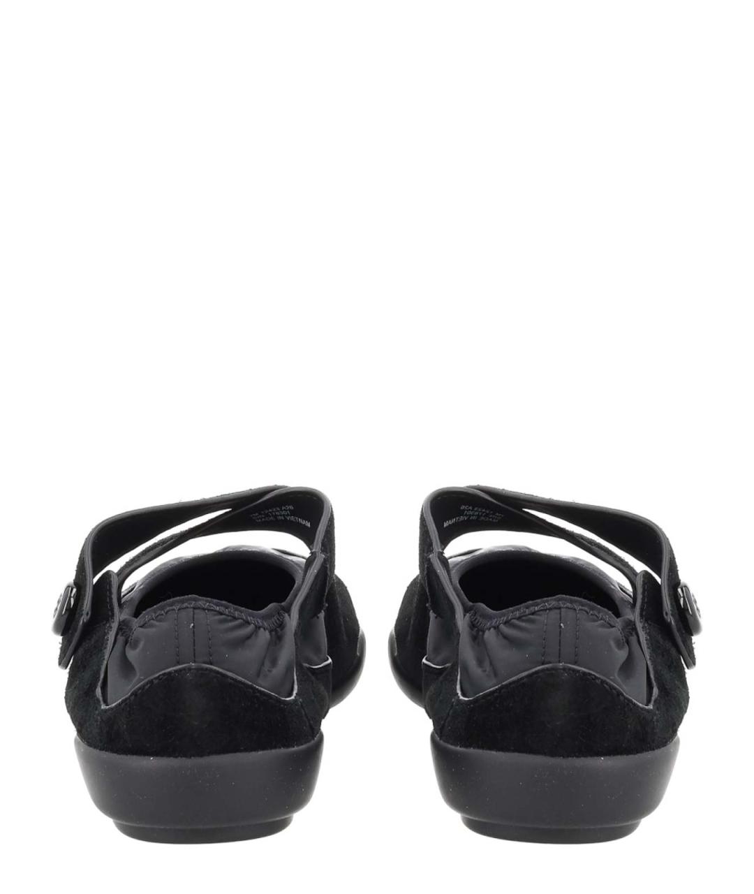 TORY BURCH Черные текстильные балетки, фото 4