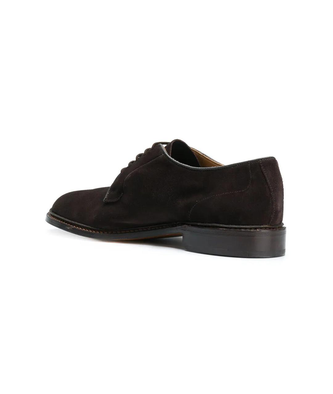 TRICKER'S Коричневые кожаные туфли, фото 3