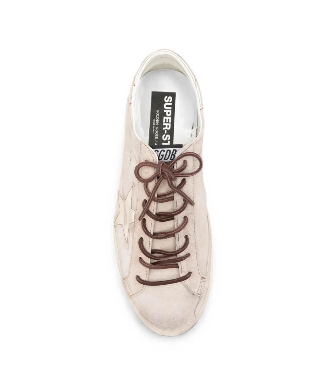 GOLDEN GOOSE Мульти замшевые низкие кроссовки / кеды, фото 4