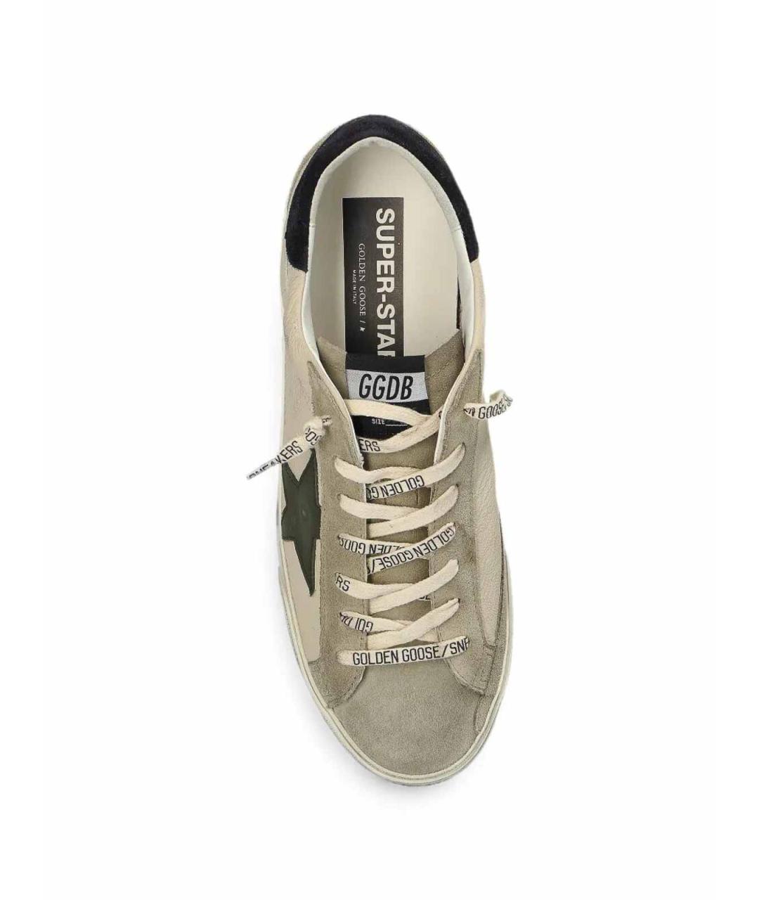 GOLDEN GOOSE Мульти кожаные низкие кроссовки / кеды, фото 4