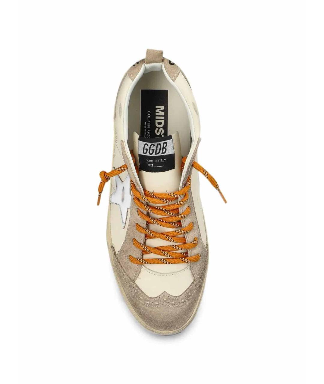 GOLDEN GOOSE Мульти кожаные кеды, фото 4