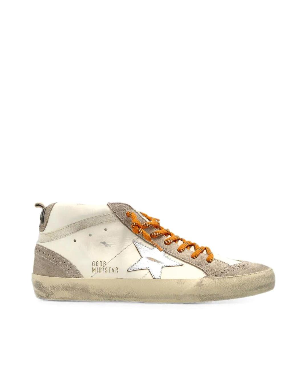 GOLDEN GOOSE Мульти кожаные кеды, фото 1