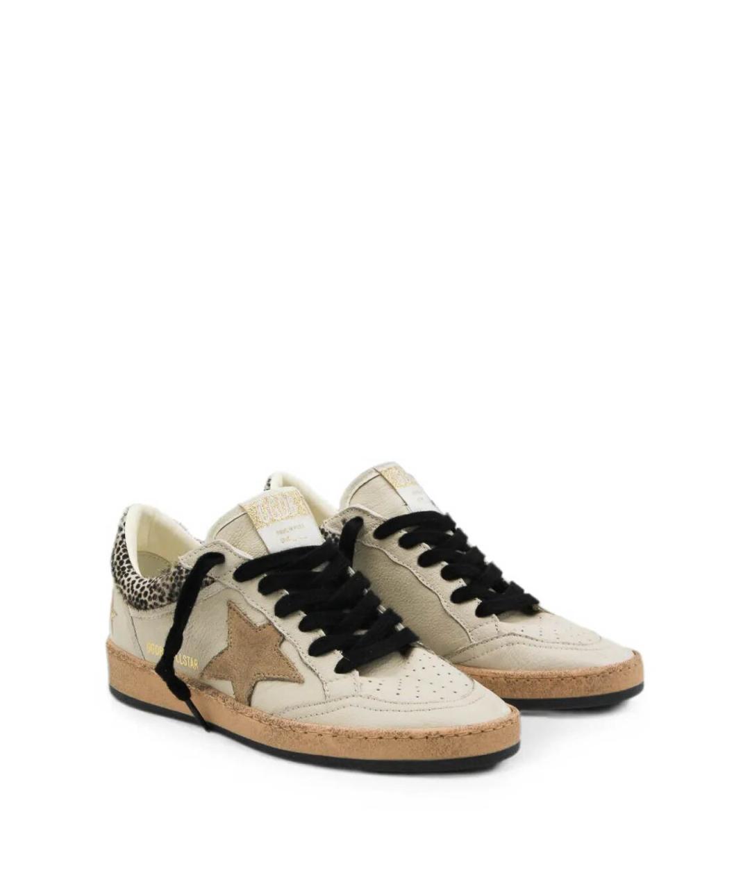 GOLDEN GOOSE Мульти кожаные кеды, фото 2