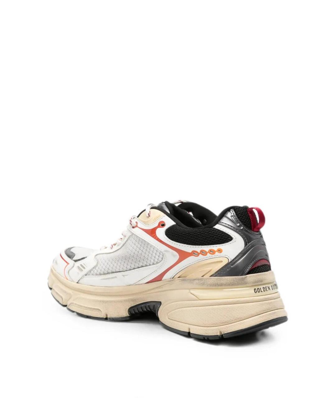 GOLDEN GOOSE Мульти кожаные низкие кроссовки / кеды, фото 4